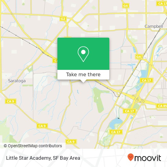 Mapa de Little Star Academy