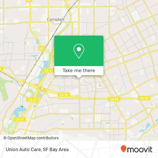 Union Auto Care map