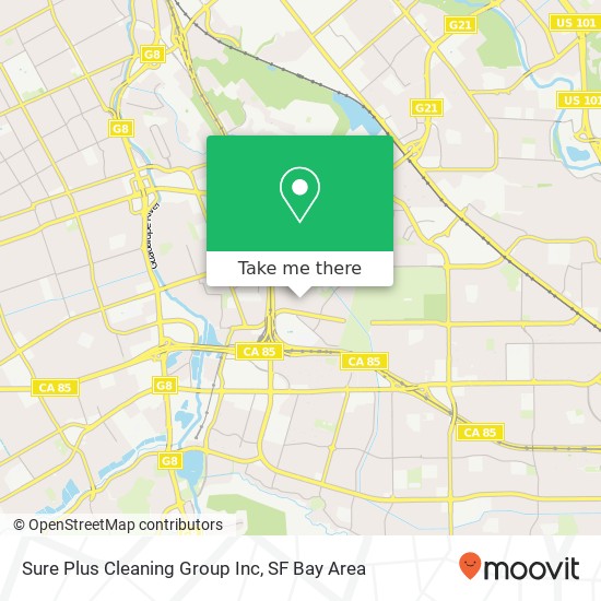 Sure Plus Cleaning Group Inc map