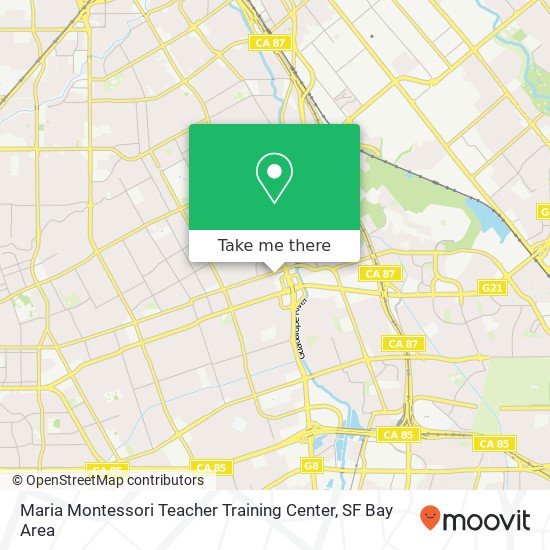 Maria Montessori Teacher Training Center map