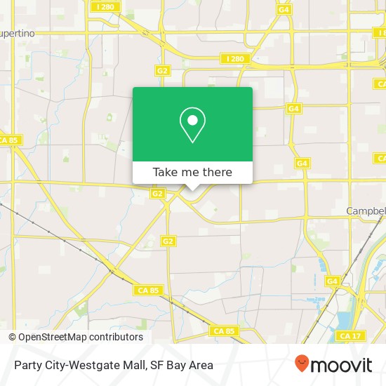 Party City-Westgate Mall map