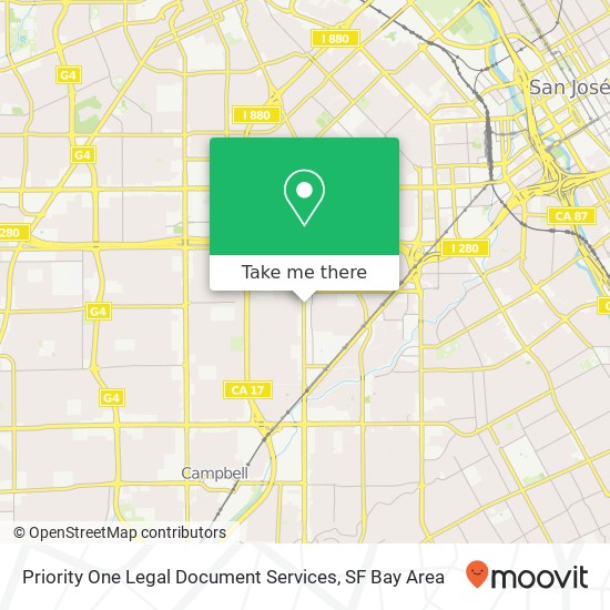 Mapa de Priority One Legal Document Services