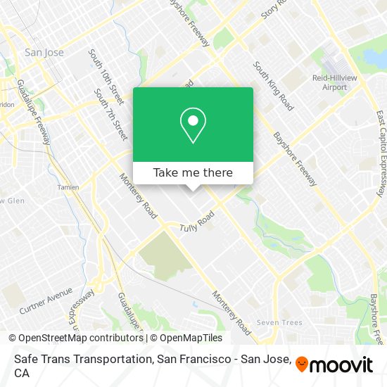 Safe Trans Transportation map