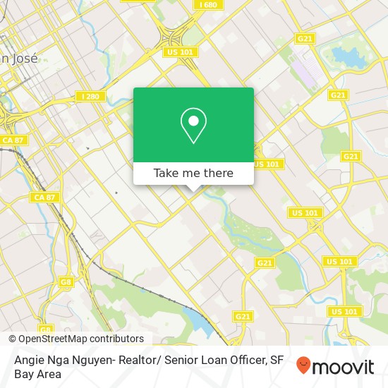 Mapa de Angie Nga Nguyen- Realtor/ Senior Loan Officer