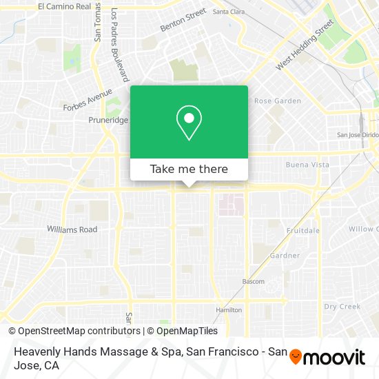 Heavenly Hands Massage & Spa map