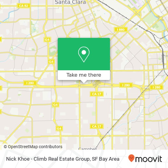 Mapa de Nick Khoe - Climb Real Estate Group