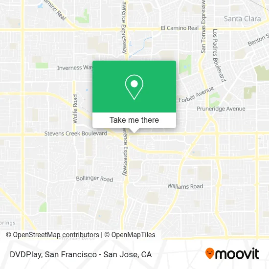 DVDPlay map