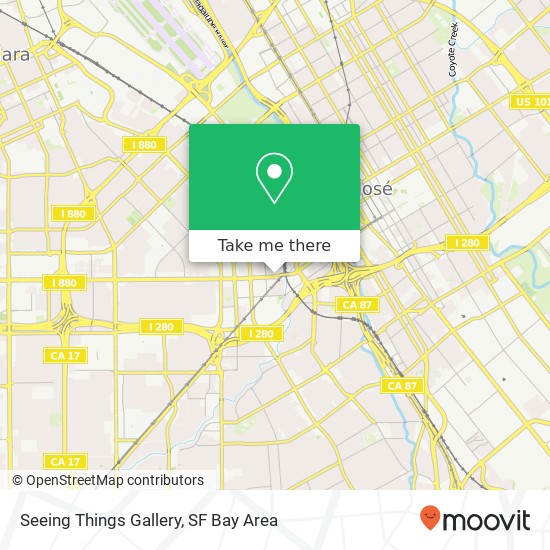 Mapa de Seeing Things Gallery