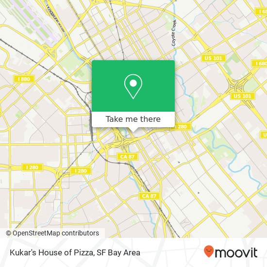 Kukar's House of Pizza map