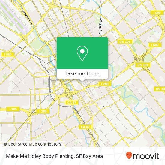 Make Me Holey Body Piercing map