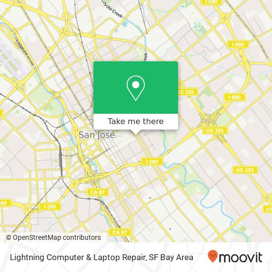 Lightning Computer & Laptop Repair map