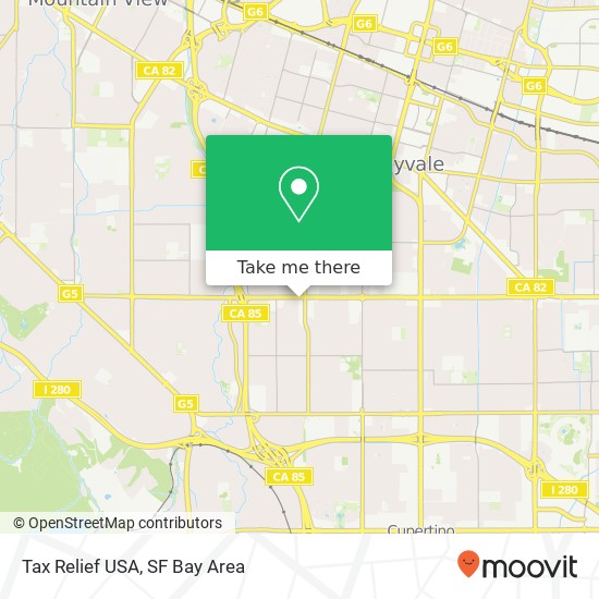 Tax Relief USA map