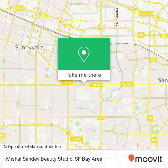 Mapa de Mishal Sahdev Beauty Studio