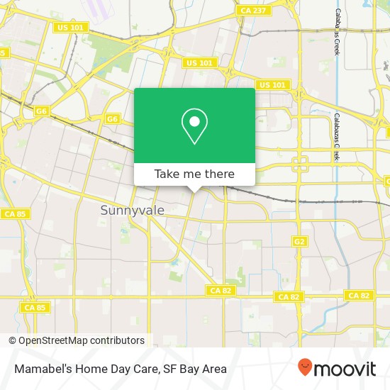 Mamabel's Home Day Care map