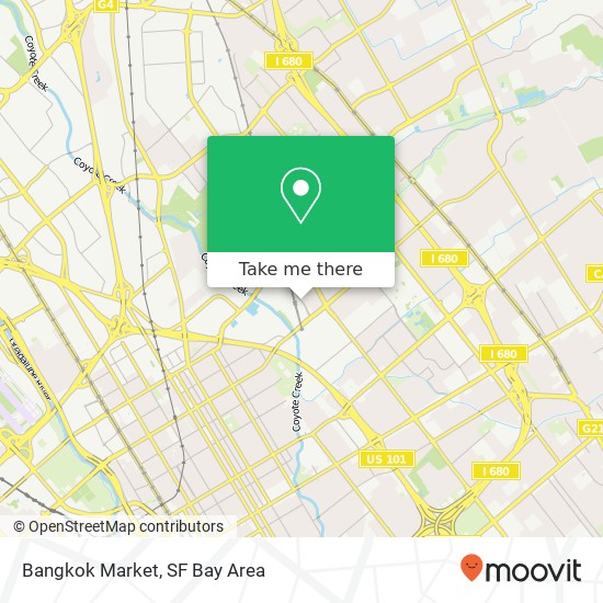 Bangkok Market map