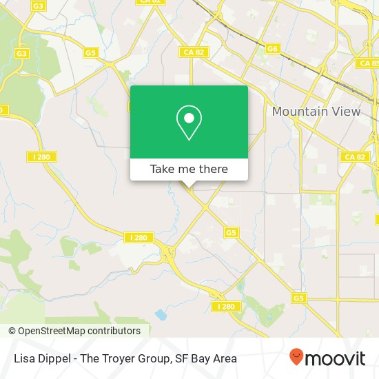 Mapa de Lisa Dippel - The Troyer Group