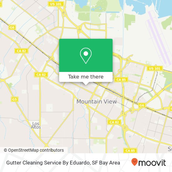 Mapa de Gutter Cleaning Service By Eduardo