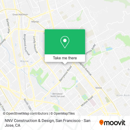 NNV Construction & Design map