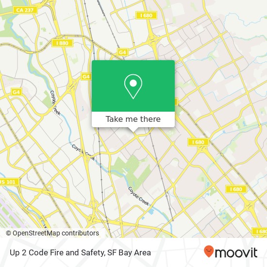 Up 2 Code Fire and Safety map