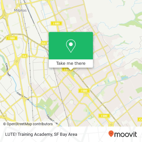 LUTE! Training Academy map