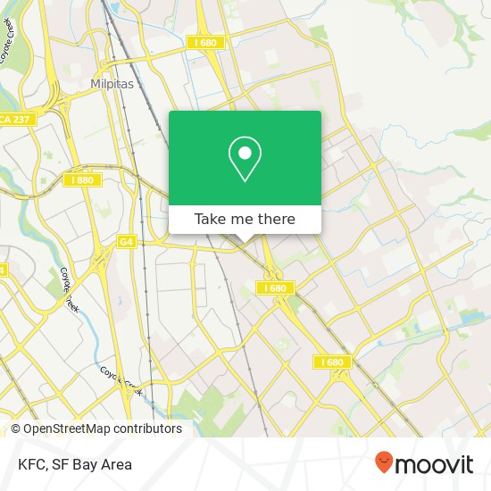 KFC map