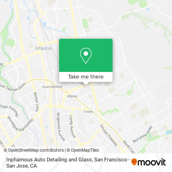 Inphamous Auto Detailing and Glass map
