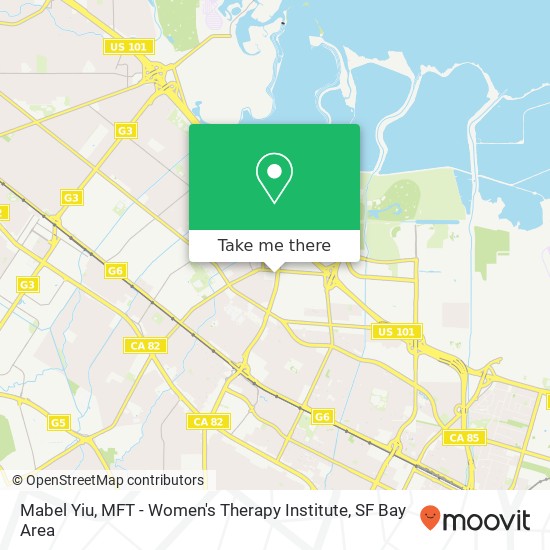 Mapa de Mabel Yiu, MFT - Women's Therapy Institute