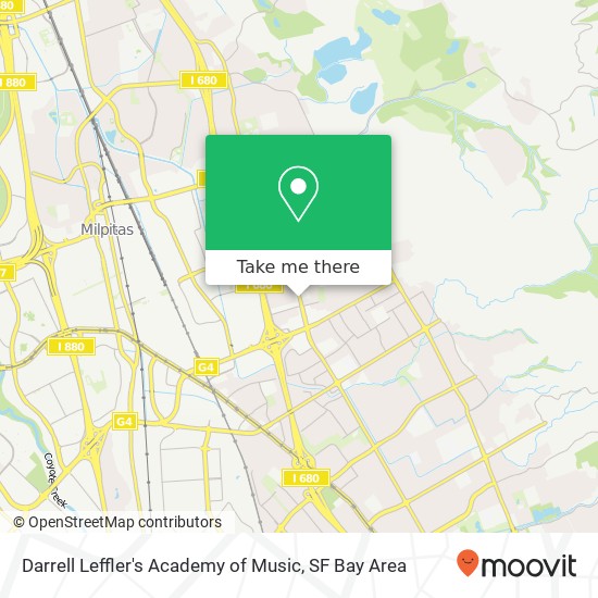 Mapa de Darrell Leffler's Academy of Music