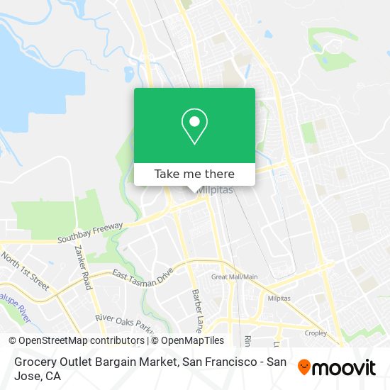 Grocery Outlet Bargain Market map