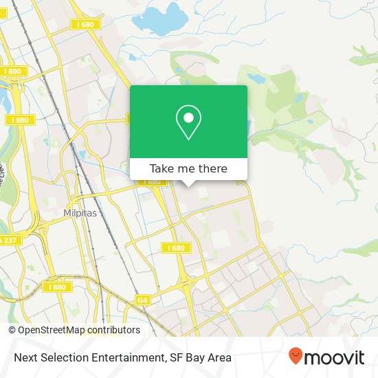 Next Selection Entertainment map