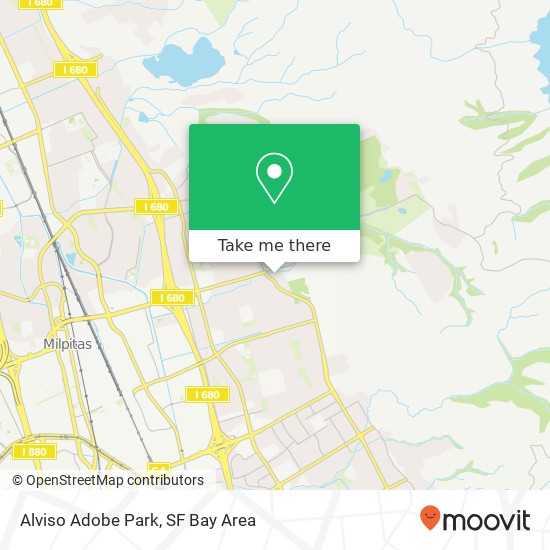 Mapa de Alviso Adobe Park