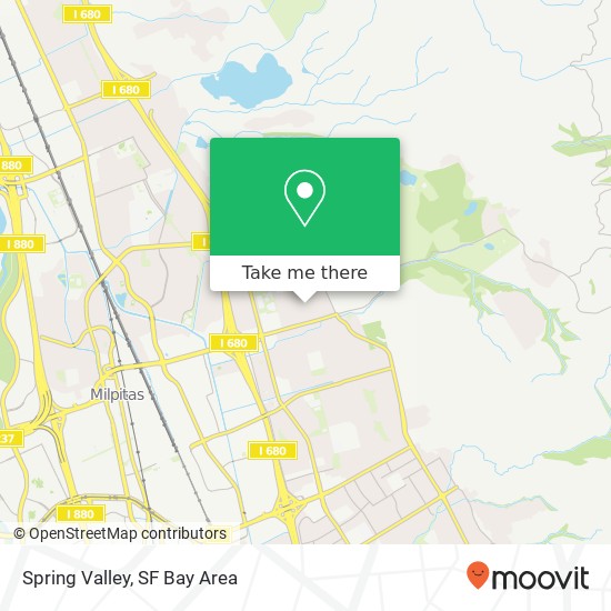 Spring Valley map