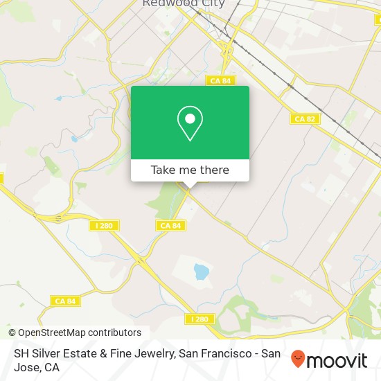 Mapa de SH Silver Estate & Fine Jewelry