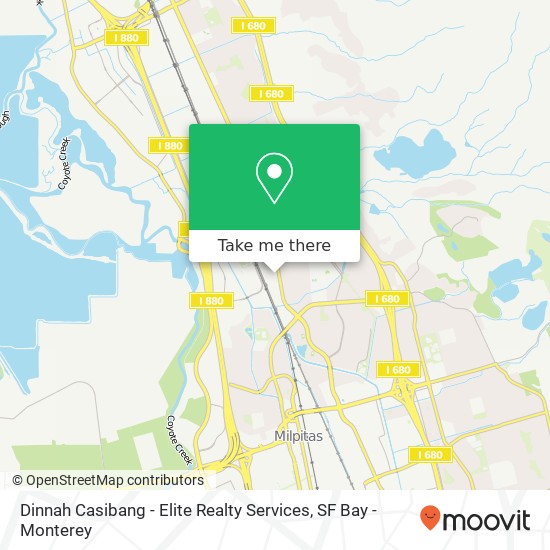 Mapa de Dinnah Casibang - Elite Realty Services