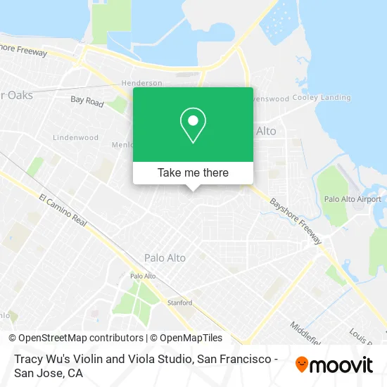 Tracy Wu's Violin and Viola Studio map