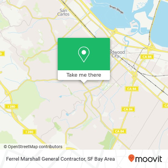 Ferrel Marshall General Contractor map