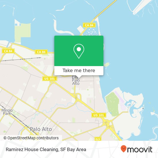 Ramirez House Cleaning map