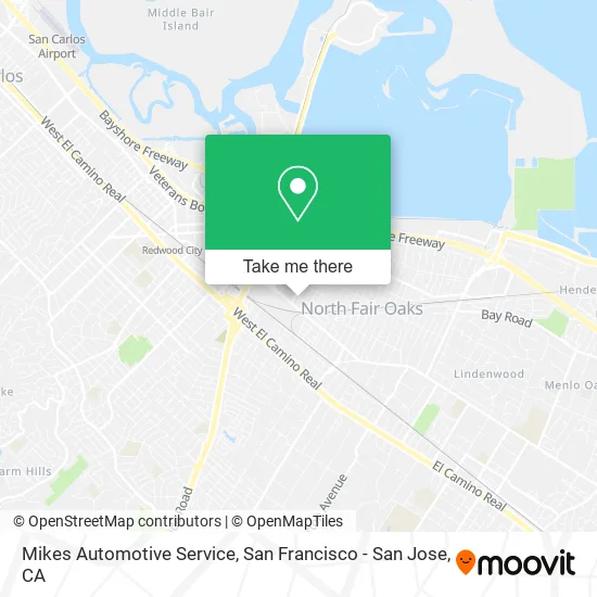 Mikes Automotive Service map
