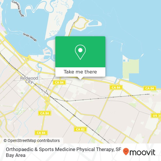 Orthopaedic & Sports Medicine Physical Therapy map