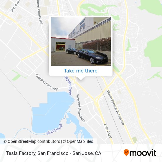 Tesla Factory map