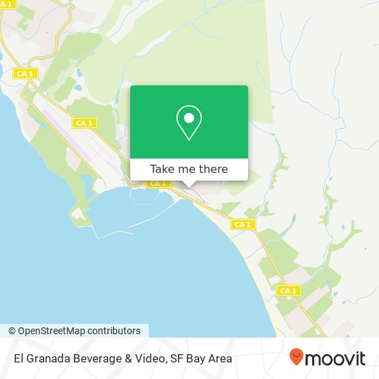 El Granada Beverage & Video map