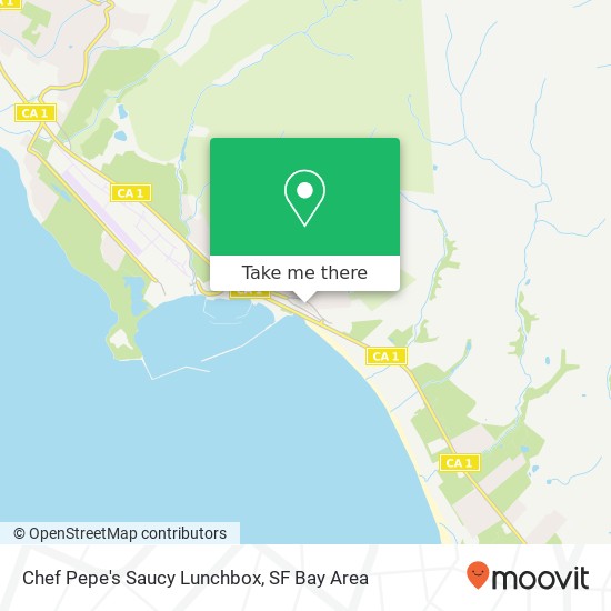 Mapa de Chef Pepe's Saucy Lunchbox
