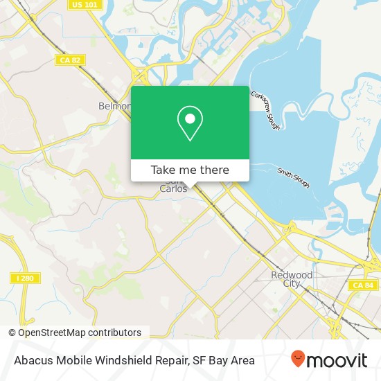 Mapa de Abacus Mobile Windshield Repair