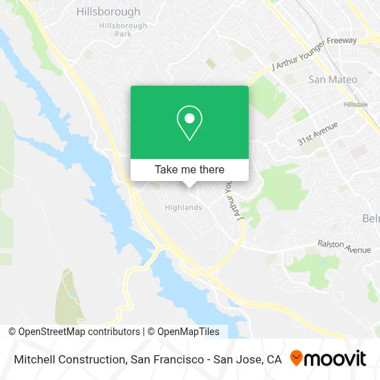 Mitchell Construction map