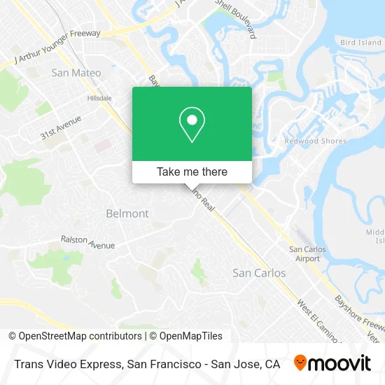 Mapa de Trans Video Express