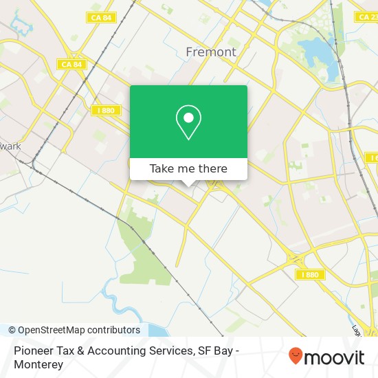 Pioneer Tax & Accounting Services map