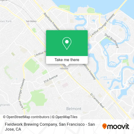 Fieldwork Brewing Company map