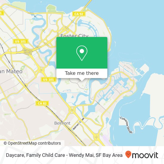 Daycare, Family Child Care - Wendy Mai map