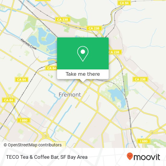 TECO Tea & Coffee Bar map