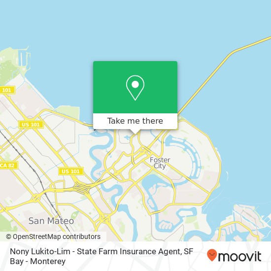 Mapa de Nony Lukito-Lim - State Farm Insurance Agent